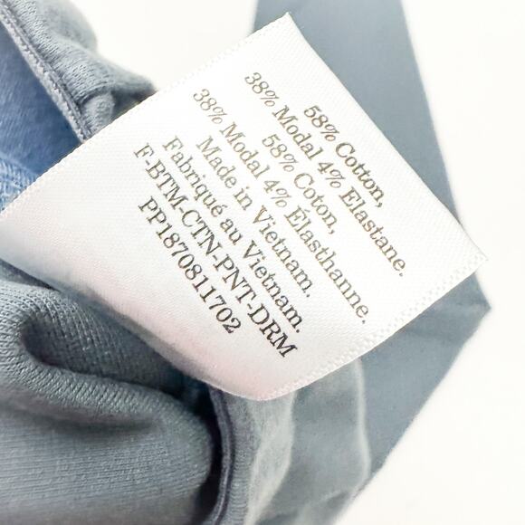 Everlane Sweat Seam Pleat Comfort Straight Leg Jogger Style Pant Size L - Picture 8 of 9